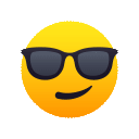 image of face with smile in brainsphere